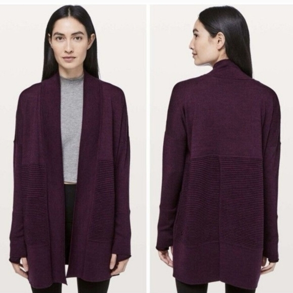 Lululemon - Sit In Lotus Cardigan - Size 10 - Picture 4 of 4